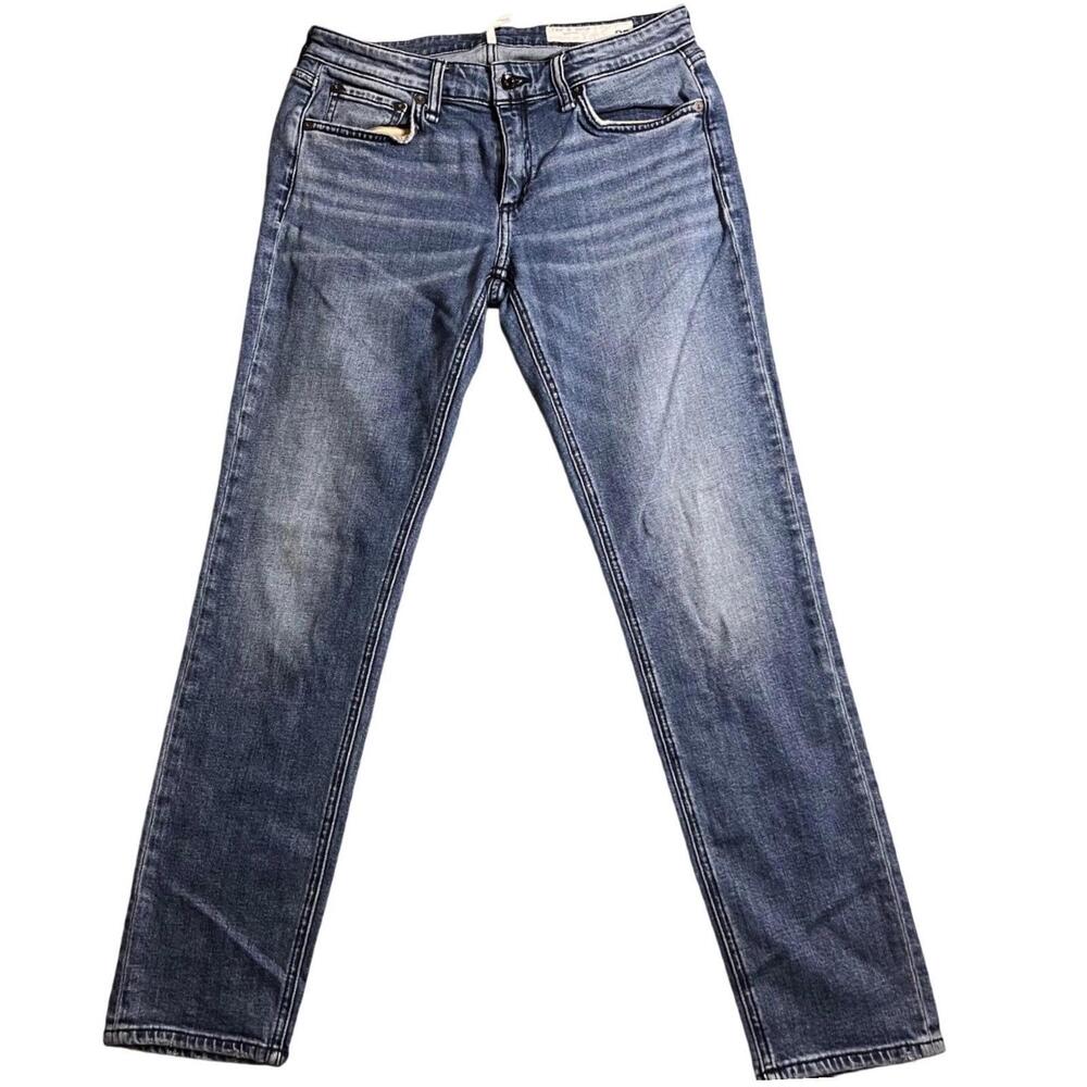 Rag & Bone Dre Low Rise Slim Boyfriend Dark Wash Size‎ 25